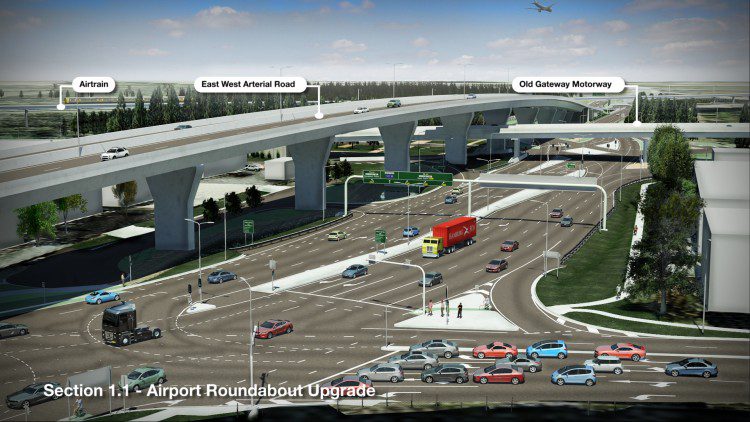 PBA_Airport Link_Section 1_Image E_ Airport Roundabout Upgrade