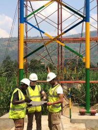 Volunteers from Arup and Bechtel Build Footbridge in Rwanda