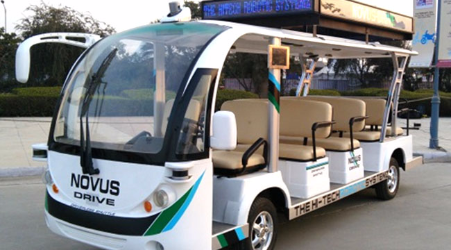 Equipped with Velodyne LiDAR’s HDL-32E, Novus Drive Debuts as India’s First Driverless Shuttle