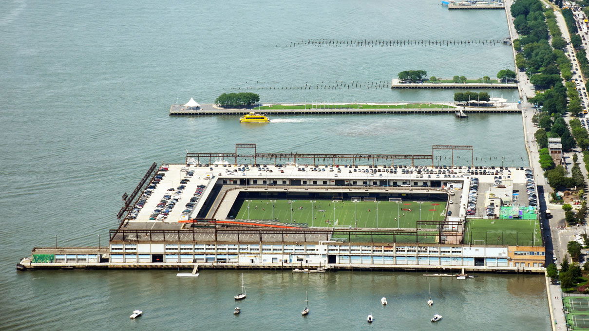Hudson River Park Trust Selects CH2M to Design Repairs for Pier 40 Support Piles