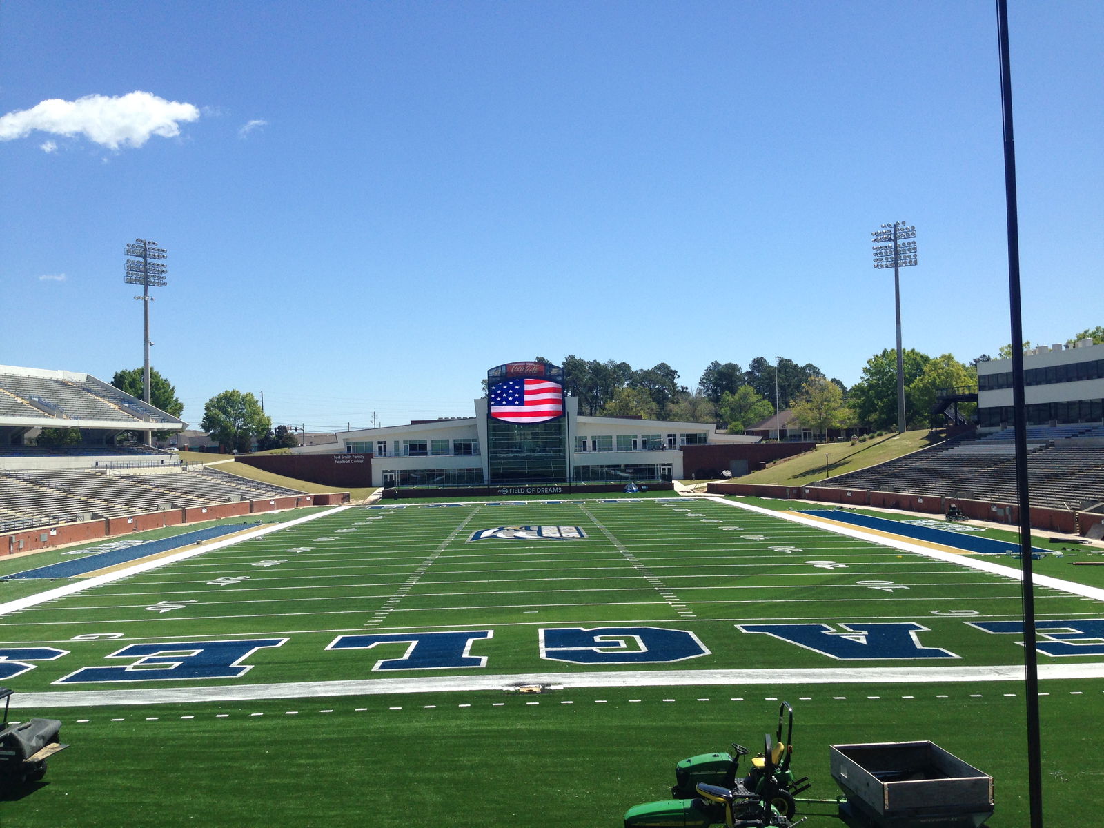 Study Leads to Turf Installation at Georgia Southern Football Stadium