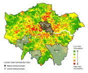 Inner-City Elderly Most at Risk from Increasing Heat Waves in London