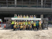 AECOM’s Hunt Construction Group Celebrates Topping Out at Iconic Miami Dolphins’ Stadium