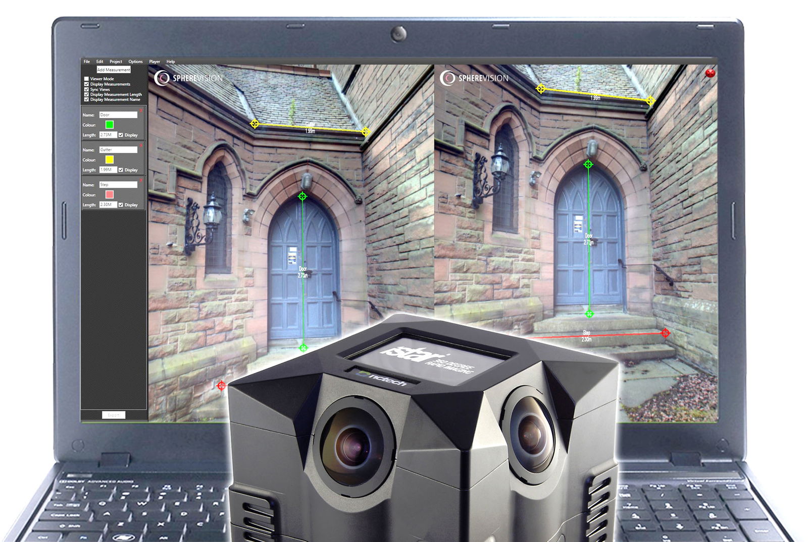 New SphereVision 360 Imaging Software Integrates iSTAR Measurement Module