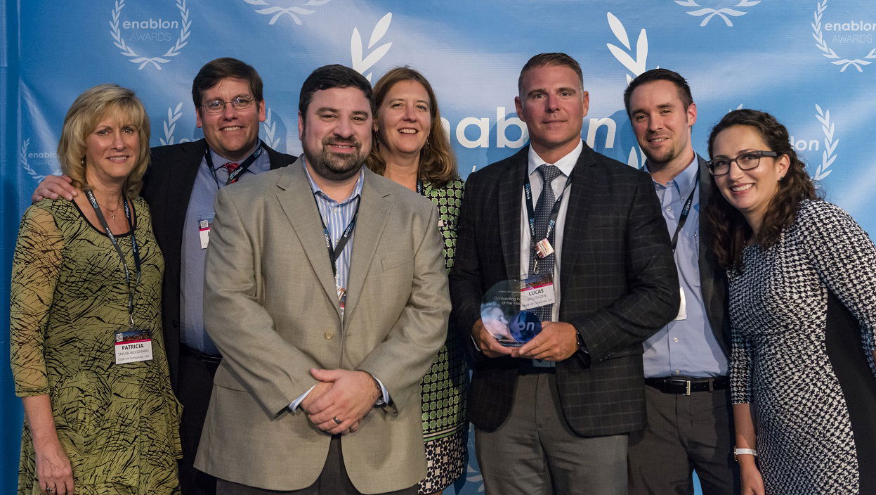 CH2M receives the 2016 Enablon Outstanding Partner of the Year Award at annual Sustainable Performance Forum (SPF) Americas