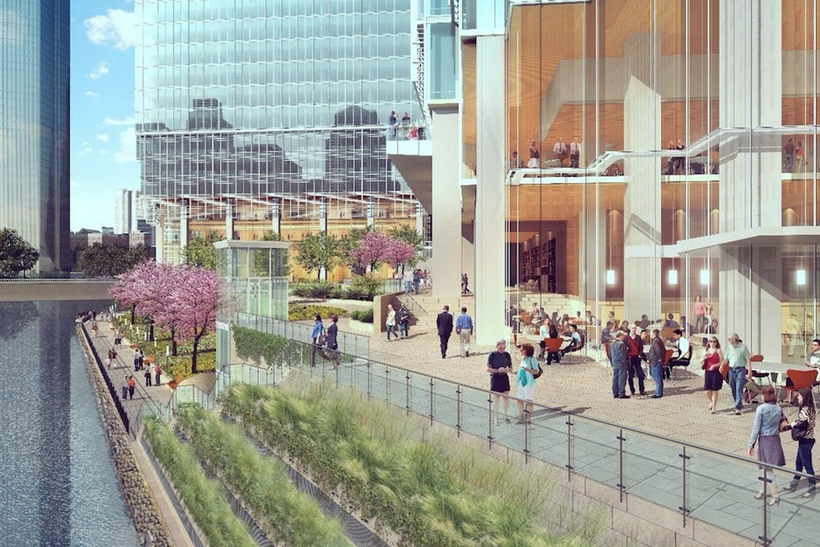 Updated Renderings of 750-Foot Wolf Point East Tower Break Cover