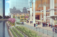 Updated Renderings of 750-Foot Wolf Point East Tower Break Cover