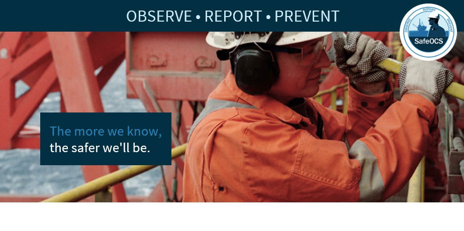 SafeOCS Program Expanded to Accept Equipment Failure Data