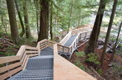 A Scenic, Secure Thriller: Elk Falls Park Suspension Bridge Provides Sensitive Access to Canadian Treasure