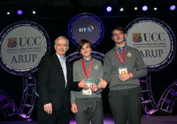 Arup Sponsors Award at the BT Young Scientist & Technology Exhibition, 2017