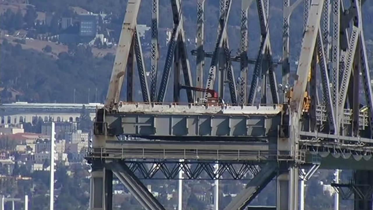 Old Span Of Bay Bridge Going, Going, Gone