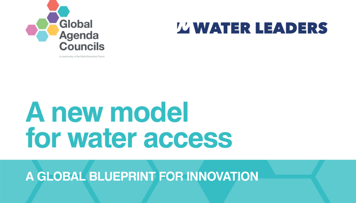 Global Water Leaders Announce New Model for Water Access