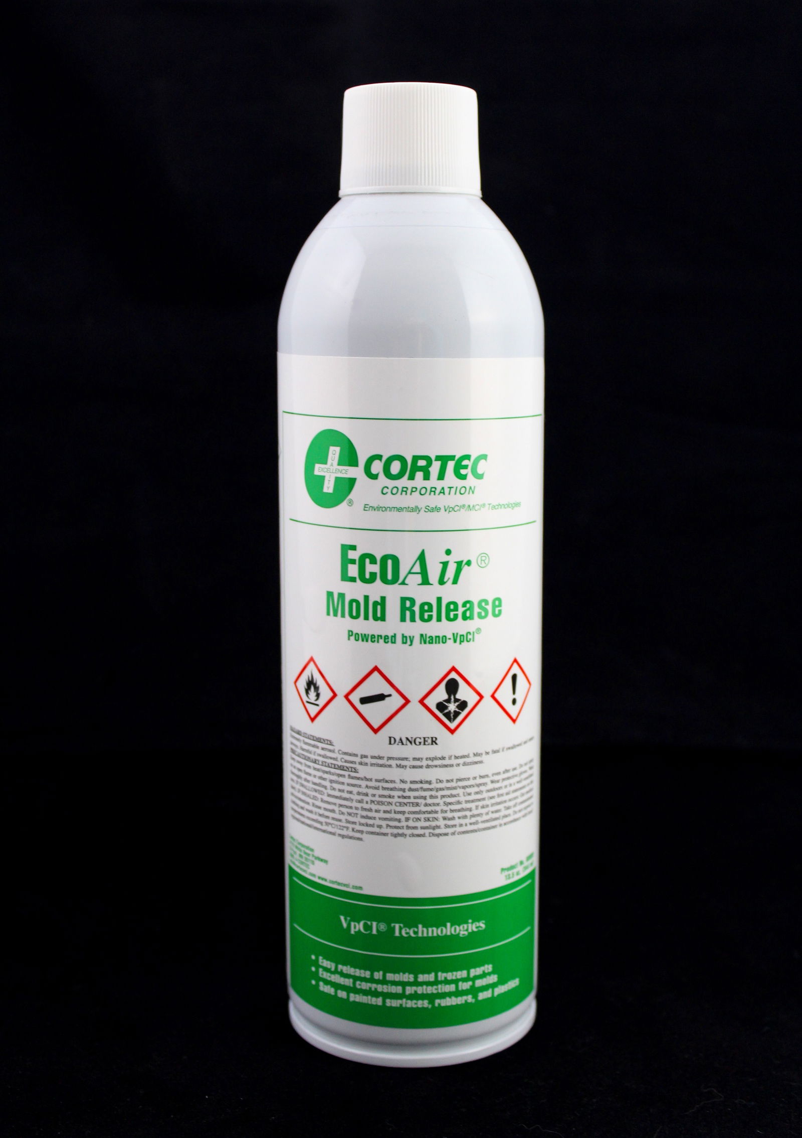 Cortec’s New EcoAir Mold Release Helps Protect Injection Molds, Castings, and the Environment