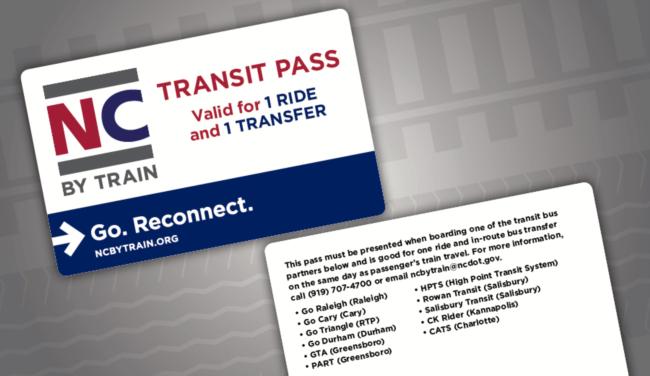 North Carolina by Train Partners with Local Transit Systems to Connect the Last Mile