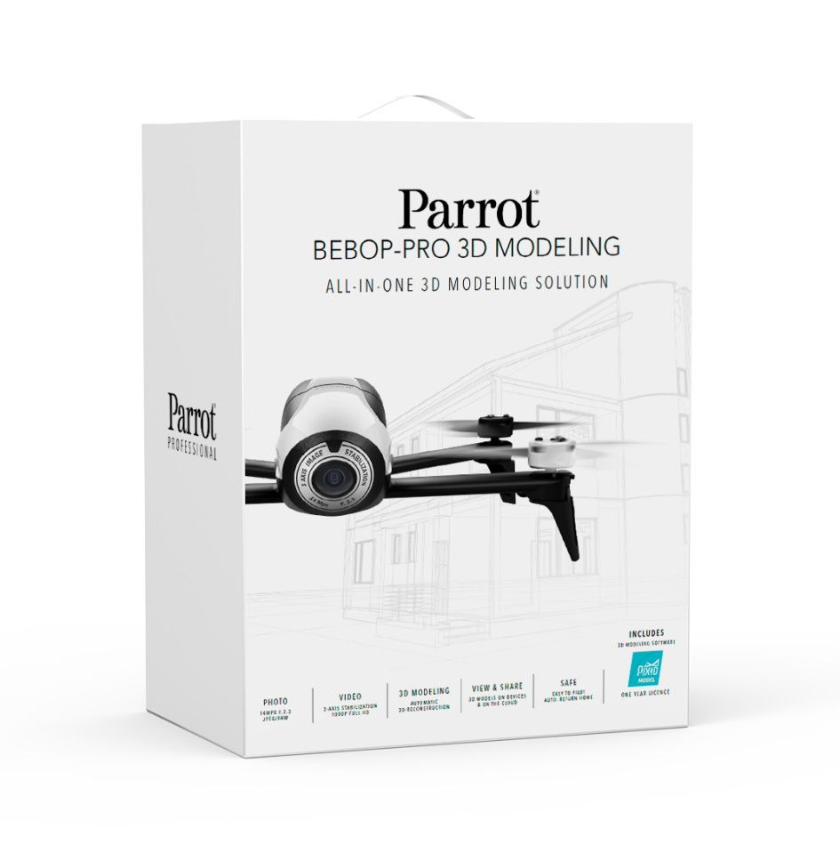 Parrot Bebop-Pro 3D Modeling