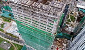 A New Office Tower in Manila Tops Out