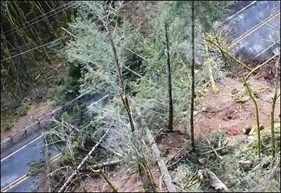Drone Video Footage Helps Washington State Engineers Monitor Unstable Rock Slide Area