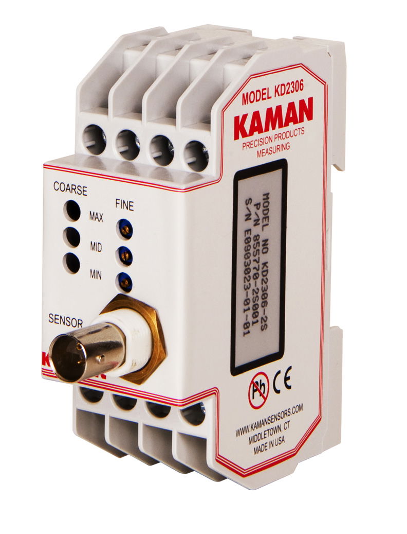 Kaman Measuring Announces KD-2306 Non-Contact Displacement Sensing System