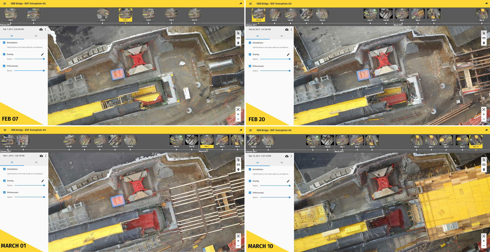 6 Major Construction Companies Adopt New Pix4D BIM Monitoring Solution
