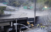Footage Shows I-85 Bridge Collapse in Atlanta