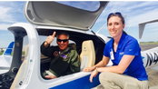 McAuliffe First Governor to Fly in Autonomous Aircraft