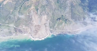 Video Shows Stretch of Iconic Calif. Highway Buried After Massive Landslide