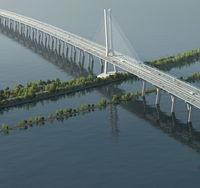 Video: Overview of the New Champlain Bridge Worksite - April 2017