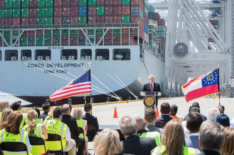 Gov. Deal Welcomes COSCO Development
