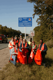 The Virginia Department of Transportation Partners with Keep Virginia Beautiful to Promote the Adopt-A-Highway Program