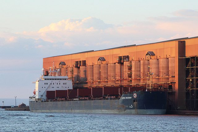 U.S. Iron Ore Shipments Remain Strong; Overall Seaway Shipping up 18%