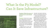 What Is the P3 Model? Can It Save Infrastructure?
