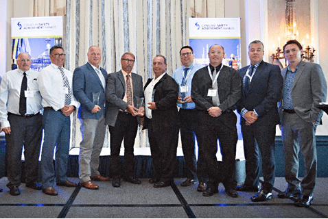 Jacobs Receives Six Awards at Canadian Safety Achievement Awards Ceremony