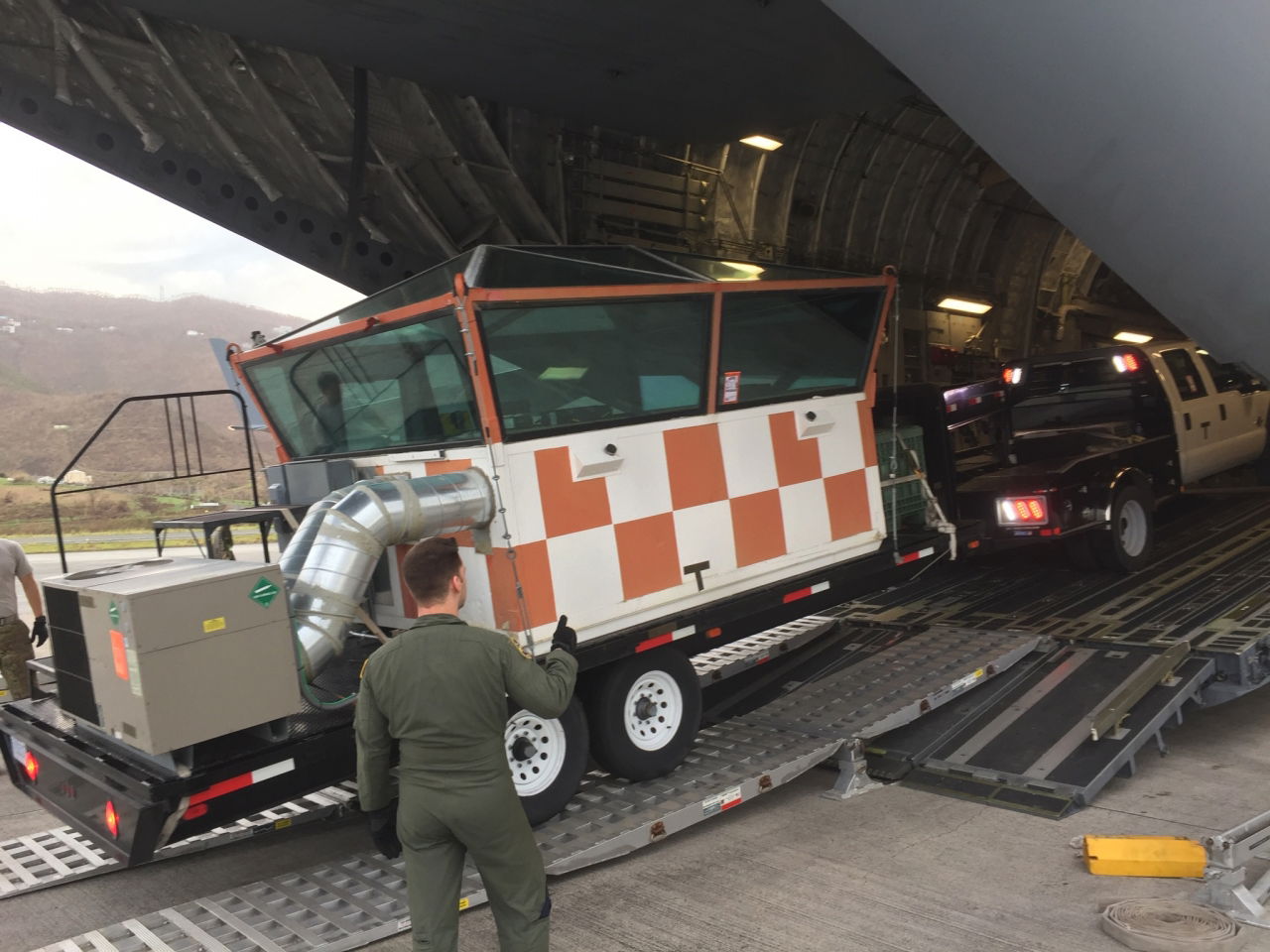 Hurricane Irma Recovery Efforts by USDOT & FAA in the Caribbean