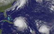 Satellite Animation Sees Hurricanes Katia, Irma and Jose