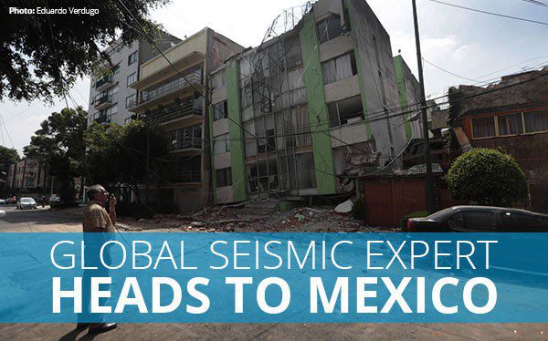 Global Seismic Expert Heads to Mexico