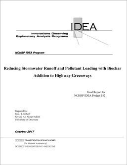 Reducing Stormwater Runoff and Pollutant Loading with Biochar Addition to Highway Greenways