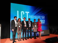 The European Commission has Awarded the	2017 Innovation Radar Prize to AEROARMS Innovation	 Developed by CATEC