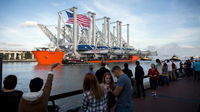 Four More Neo-Panamax Cranes Arrive at the Port of Savannah