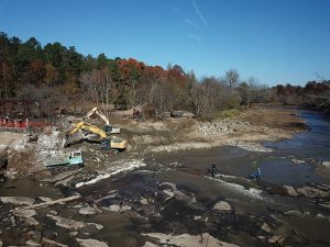 Milburnie Dam Removal