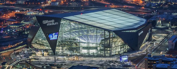 This Year's Super Bowl Stadium Can Withstand Snow and Save Energy