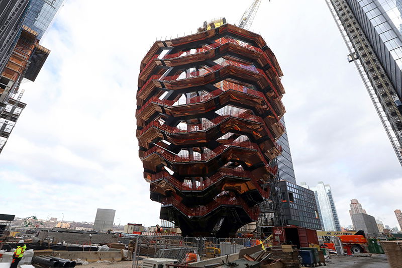 Vessel Structure Tops Out