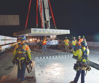 Engineered Solutions: Precast Concrete Highway Slabs Expedite Caltrans Project