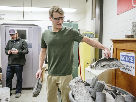 High-strength Concrete Developed at MSU Could Save State Money, Time