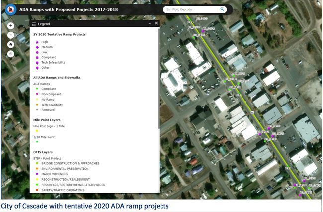 ITD Enhances Maps to Ramp up ADA Program