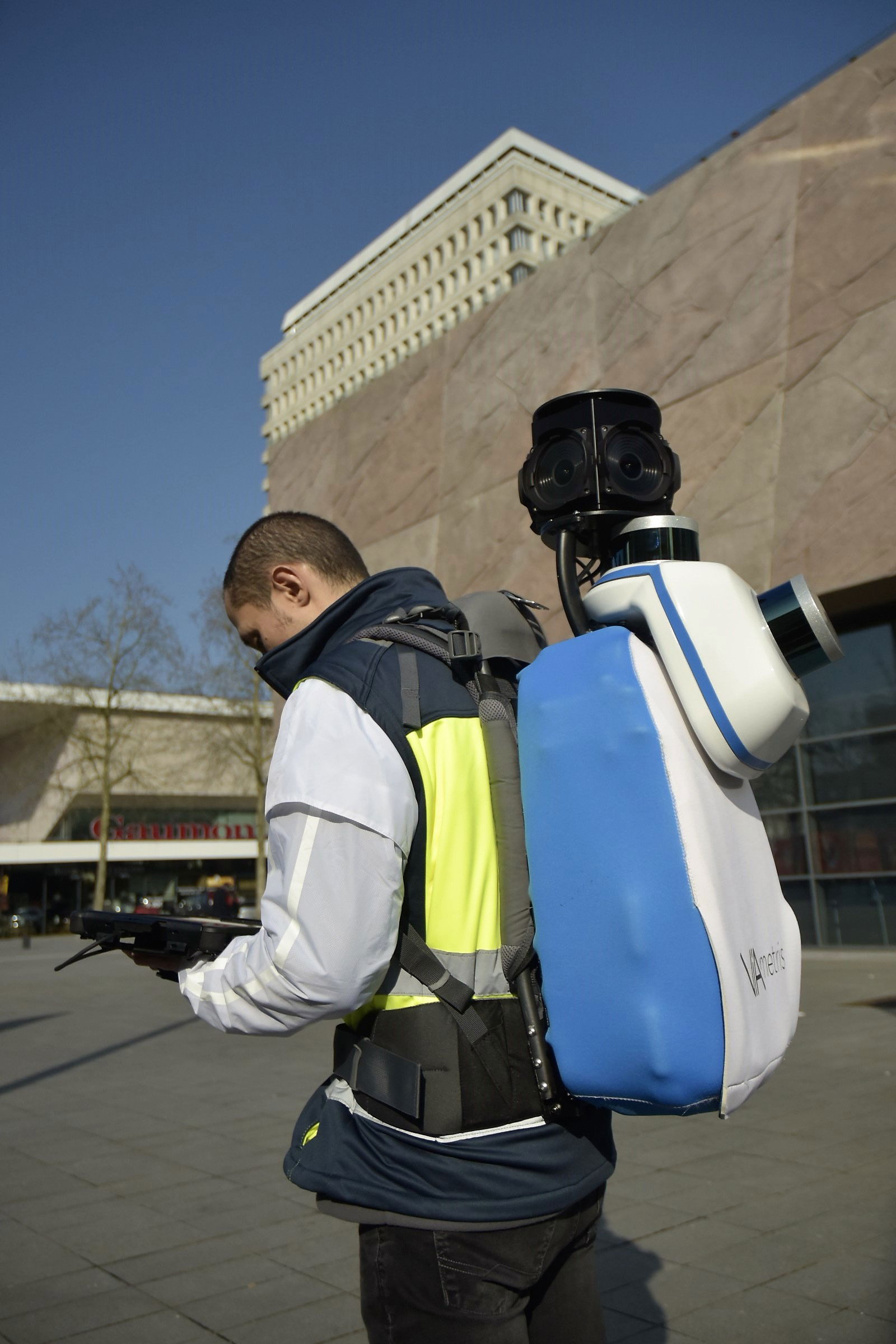 New bMS3D-360: The first Backpack Mobile Scanning System including Panormic Camera
