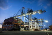 First New Crane Begins Work at Port of Savannah