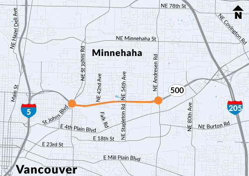 WSDOT Launches Study to Improve Safety on SR 500 in Vancouver