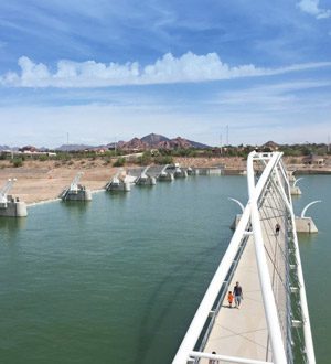 Gannett Fleming Wins ACEC Grand Award for Tempe Town Lake Dam Project