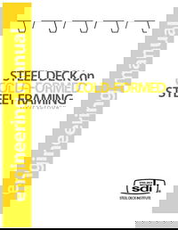 SDI Publishes Steel Deck on CFS Framing Design Manual