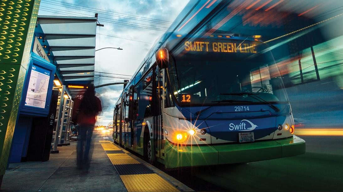U.S. Department of Transportation Announces $43 Million Grant For Bus Rapid Transit Project in Everett, Washington
